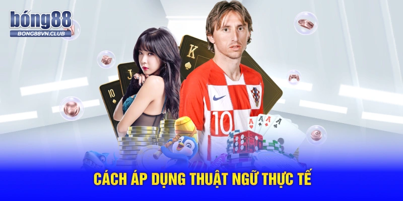 Cách áp dụng thuật ngữ thực tế